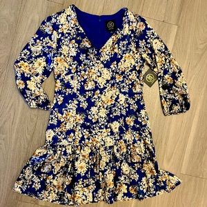 NWT drop waisted SAGE floral dress